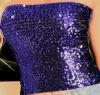 Adult Female Costumes to Hire - Purple -  Tube Top 